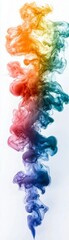 Fototapeta premium Abstract Colorful Ink Swirls in Water.