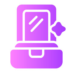 Powder gradient icon