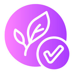 chemical free gradient icon