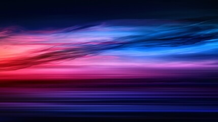 Vibrant sunset hues paint a dreamy sky.