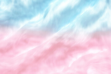Soft pastel abstract background with a silky texture, blending pink and blue hues in a smooth, flowing gradient. The dreamy, ethereal design evokes a sense of calm, serenity, and gentle movement.