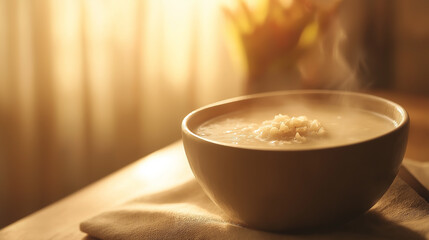 A bowl of gruel pictures
