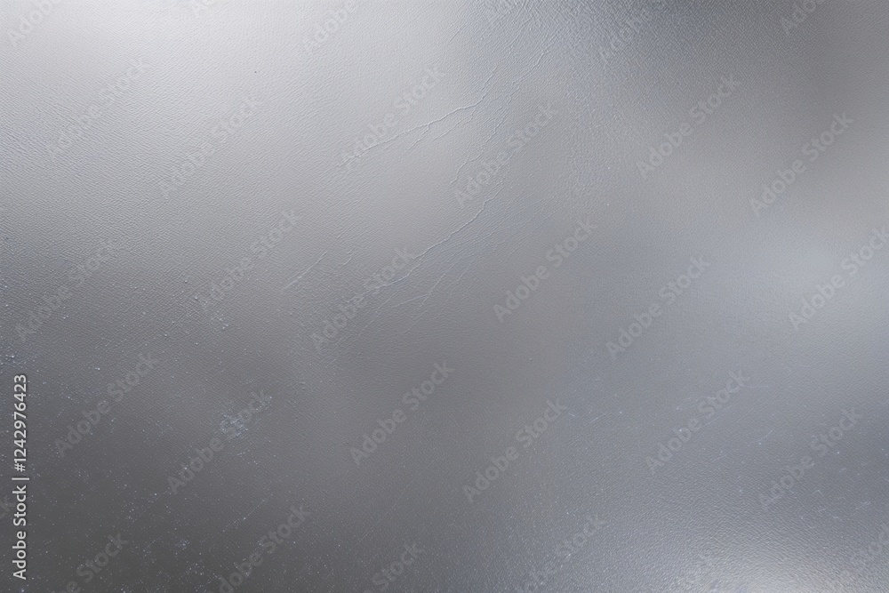 Poster grainy silver texture background with subtle gradient from top to bottom