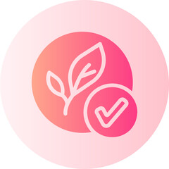 chemical free gradient icon