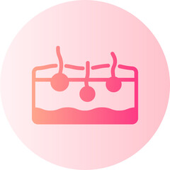 hair gradient icon