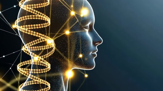 Discover innovations in technology showcasing DNA and the human brain, highlighting the fusion of science and potential advancements