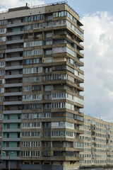 Soviet panel houses, brutalist architecture