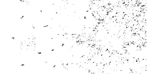 Dirt messy splash overlay and Black and white Dust overlay distress grungy effect paint. Black and white grunge seamless texture. Dust and scratches grain texture on white and black background.