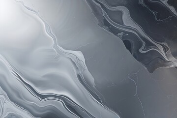 Obraz premium Luminous Silver Gray Gradient Background with Subtle Marble Finish for Modern Design