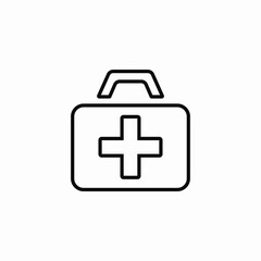 Medical first aid icon vector sign