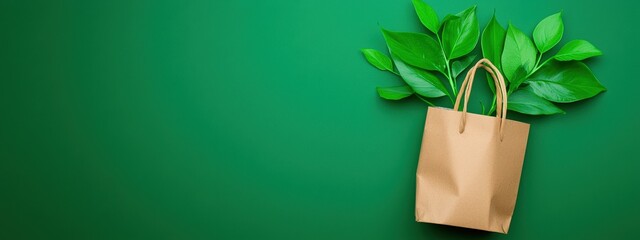 A photo of eco-packaging with a food delivery logo