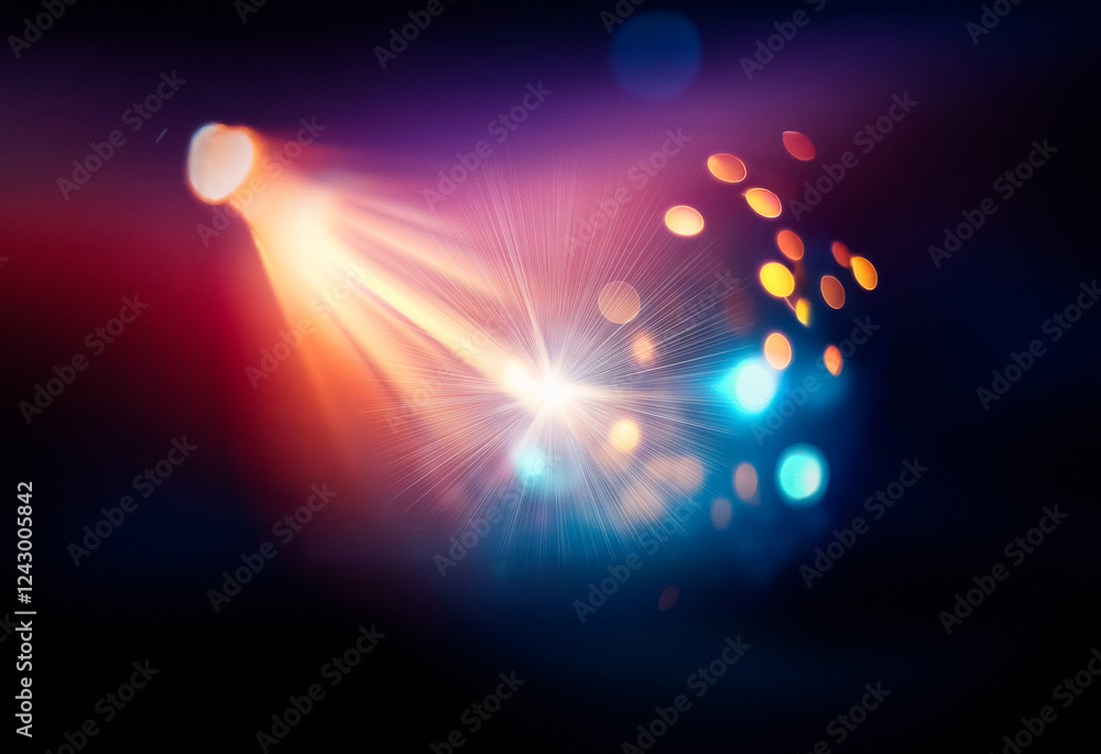 Aufkleber abstract grainy gradient background with a deluxy design.