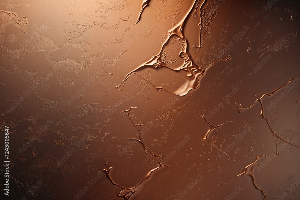 Poster sophisticated bronze gradient background featuring subtle texture and gentle light reflections