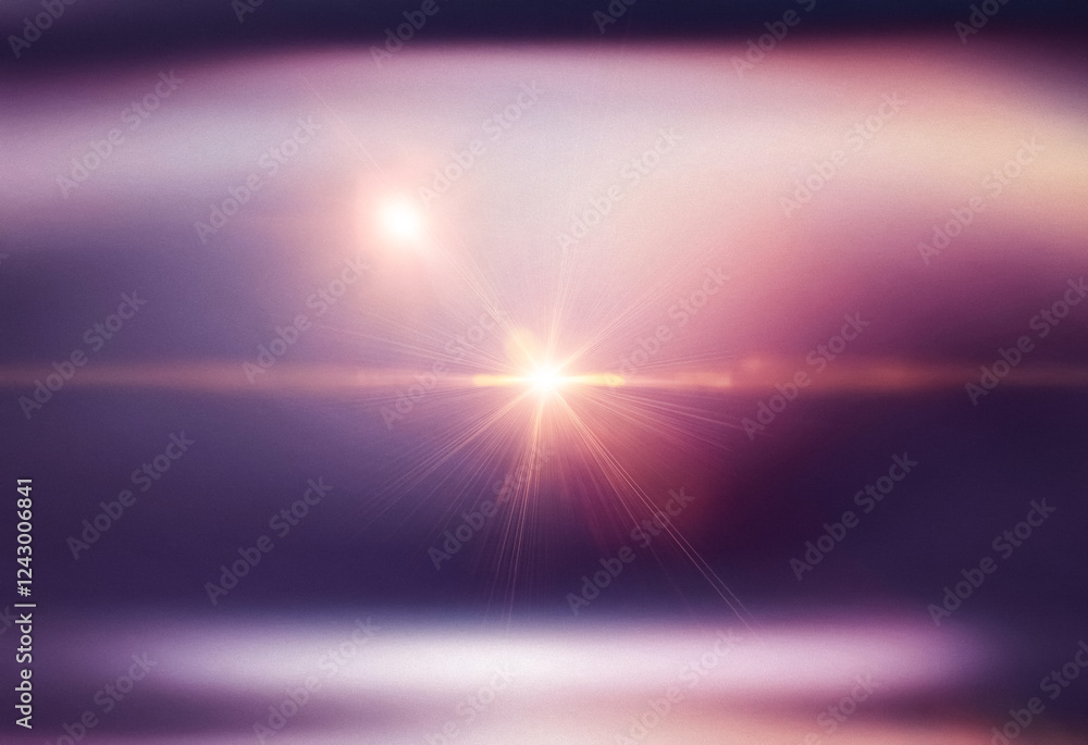 Aufkleber grainy abstract background with a gradient from dark purple to light pink.