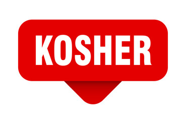 kosher sticker. kosher sign on transparent background
