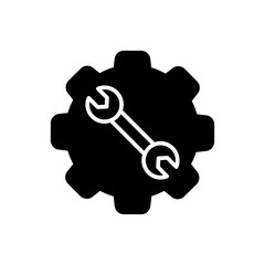 Technical support icon vector. Service station illustration sign. Engineer symbol. Maintenance logo.