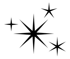 Obraz premium PNG Vintage starburst, transparent background