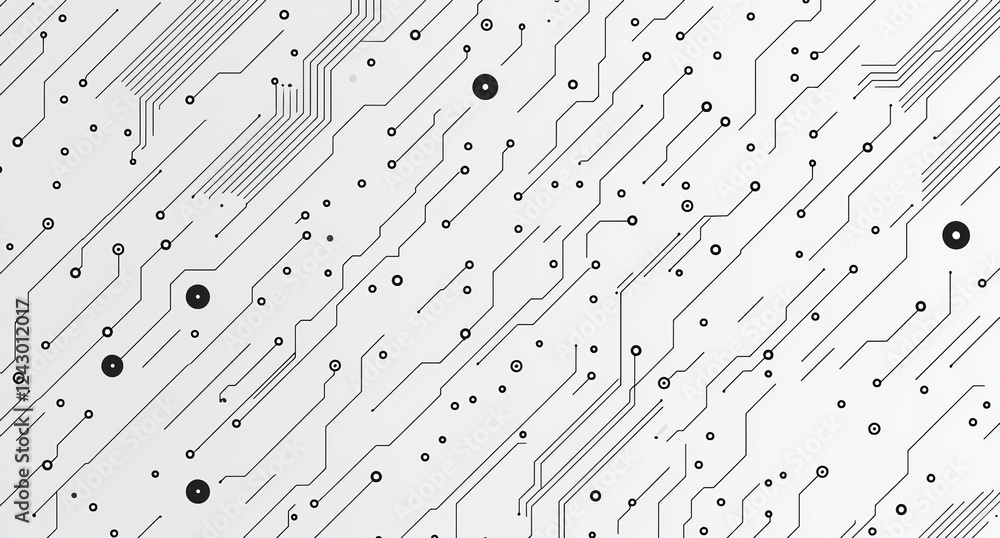 Poster ensemble of printed circuit boards. abstract and futuristic circuit board layout. high-tech digital 