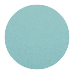 Blue circle badge png sticker, geometric shape, transparent background