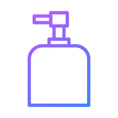 Gradient Soap Dispenser Icon Illustration