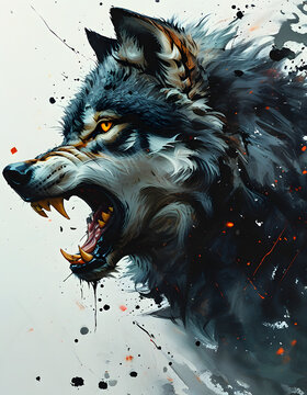 Angry Wolf