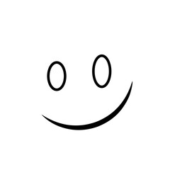 Obraz premium cute cartoon facial expressions