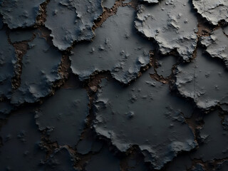 Obraz premium Abstract Cracked Paint Texture for Creative Backgrounds and Design Elements