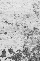 Cement old wall painted white as background.
