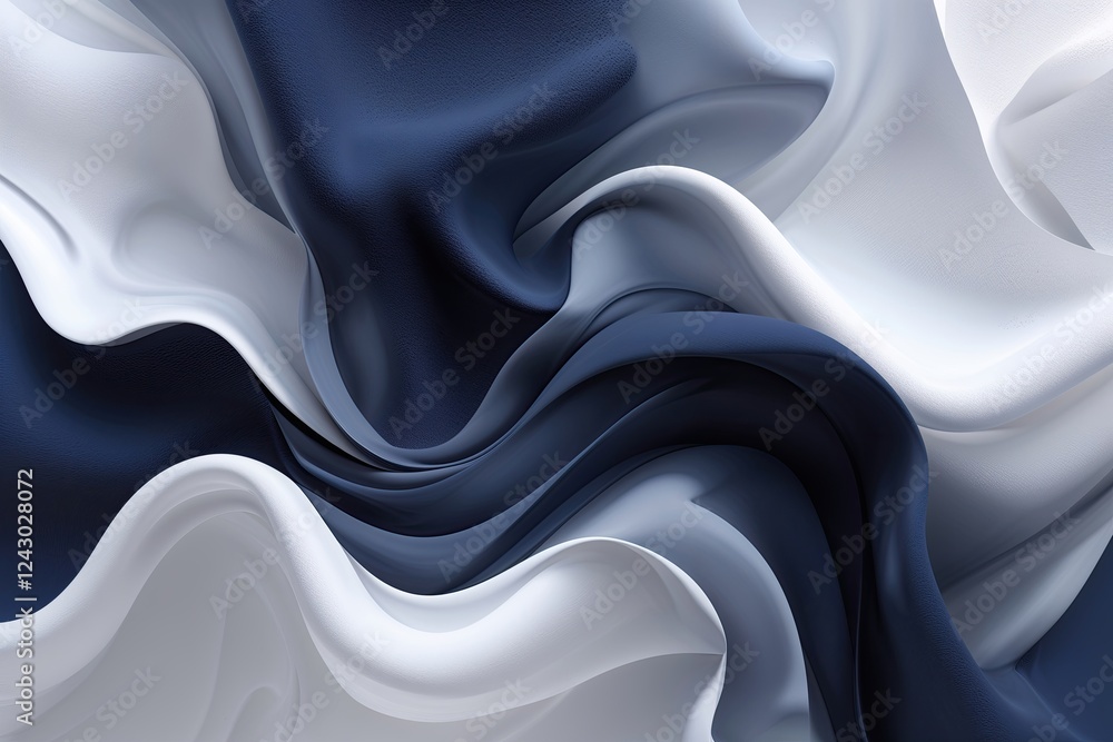 Aufkleber soft textured gradient background from white to dark navy abstract design