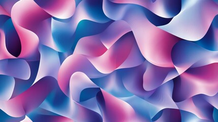 Dynamic abstract waves digital artwork colorful background artistic environment aerial view