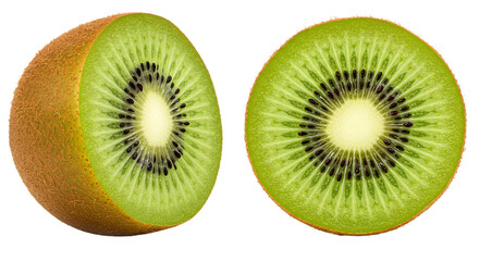 Fototapeta premium Juicy Kiwi Fruit Halves