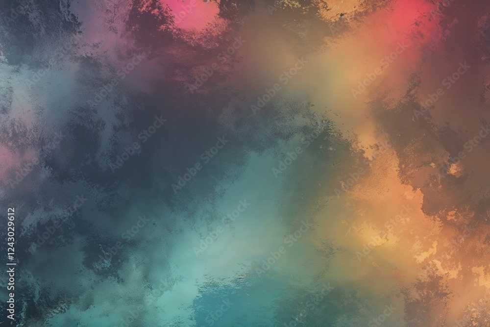 Poster retro gradient vintage background texture with abstract blurred effects