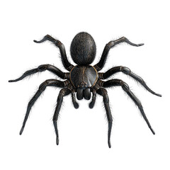 spider isolated on white background