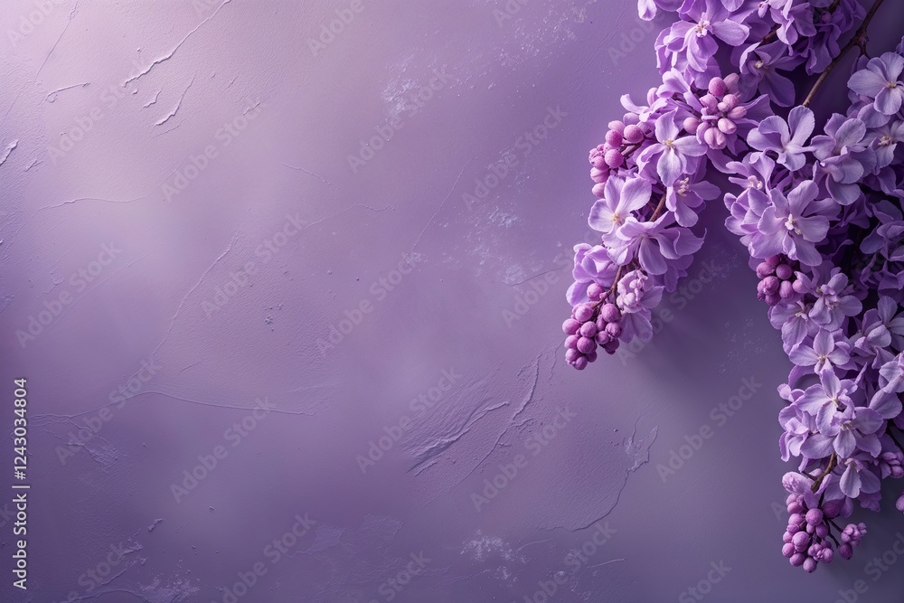 Aufkleber soft lilac gradient background with textured design and ambient lighting effects