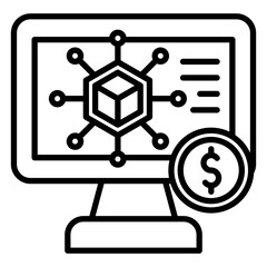 Digital Economy Icon