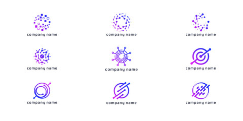 Set planet technology logo