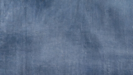 Blue denim fabric with natural color irregularities