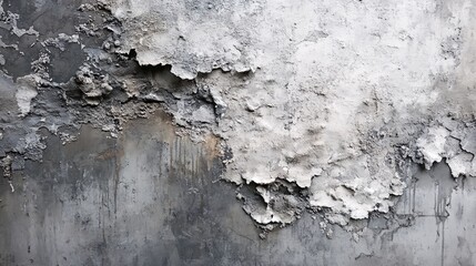 Obraz premium Old damaged concrete wall showing signs of aging and cracking