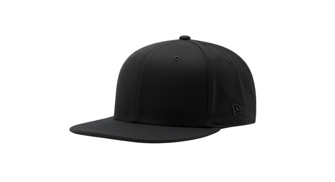 New Era Black Snapback Hat Mens Fashion Accessory