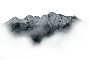 fog in the mountains