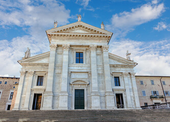 Urbino Cathedral (Italian: Duomo di Urbino, Cattedrale Metropolitana di Santa Maria Assunta) is a Catholic cathedral in the city of Urbino, dedicated to the Assumption of the Blessed Virgin Mary.