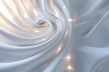 Elegant Pure White Gradient Background with Soft Texture and Light Effects