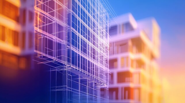 Engineers and architects leverage technology to envision and construct future buildings, employing drafting tools and working together on projects to innovate structural designs