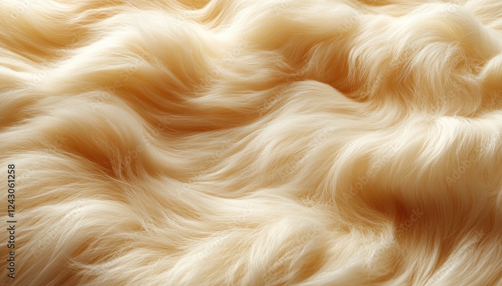 Canvas Prints Soft Blonde Hair Wavy Texture Background