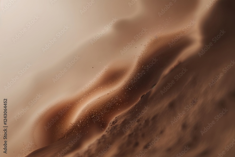 Poster elegant earthy gradient and minimalist blurred texture for sophisticated branding design