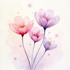 Watercolor Flowers, Floral Clipart, Botanical Illustration, Hand-Painted Flowers, Watercolor Bouquets, Vintage Floral, Wedding Flowers, Floral Frame, Watercolor Bloom, Flower Border, Wildflowers, Gard