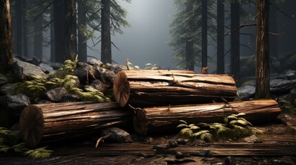 Fototapeta premium Ultra-High Resolution Timber Wood Texture in 8K Mega Pixel Detail