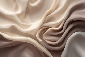 Fototapeta premium Tranquil Cream and Taupe Gradient Background with Subtle Texture and Light Nuances