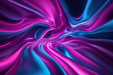 Obraz premium Vibrant Abstract Background Featuring Bold Magenta and Sapphire Gradient Energy