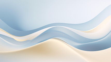 Fototapeta premium A minimalist digital artwork featuring soft pastel blue and beige tones, perfect for a tech-inspired background.